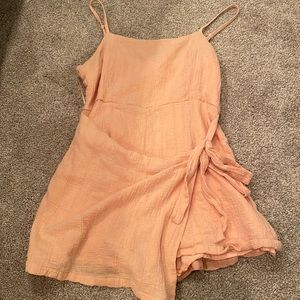 Coral romper , perfect for summer !